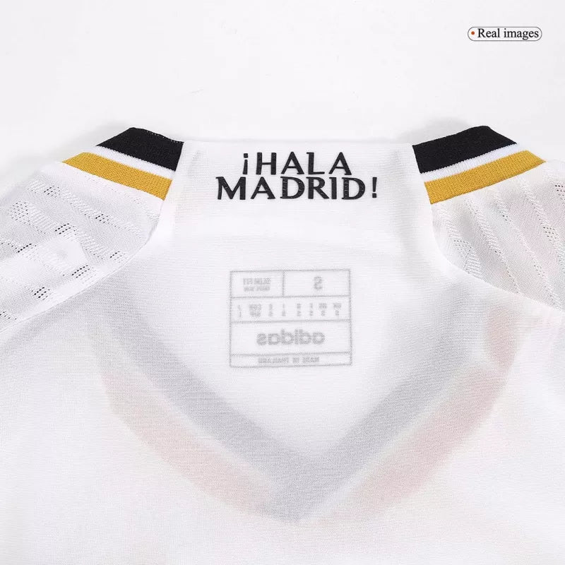 Authentic Real Madrid Long Sleeve Home Jersey 2023/24