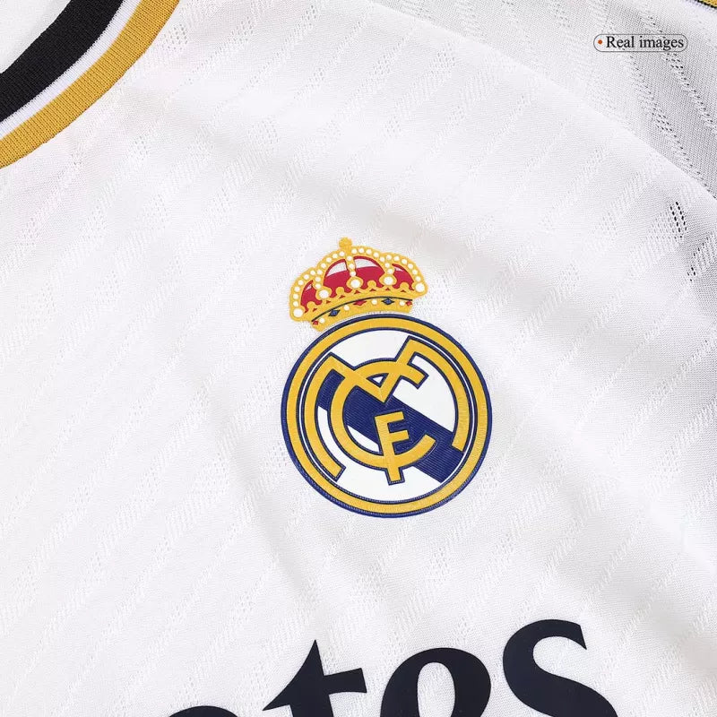 Authentic Real Madrid Long Sleeve Home Jersey 2023/24